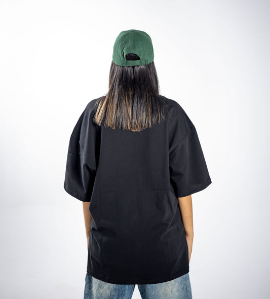 05.GIZA LOCA OBSIDIAN - Essential Black Tee